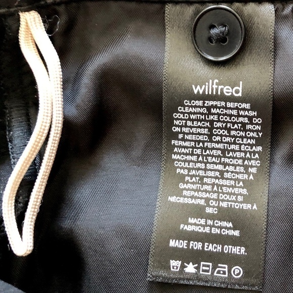 Wilfred, Aritzia, Rebel, Faux Vegan Leather, High Rise, Pants, Size 0‎ - Picture 13 of 16